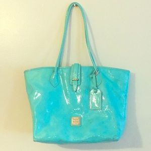 Dooney & Bourke Tiffany blue tote